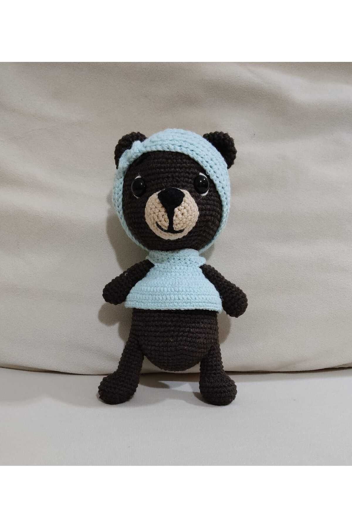 Amigurumi Minik Ayıcık 22cm Uyku Arkadaşı