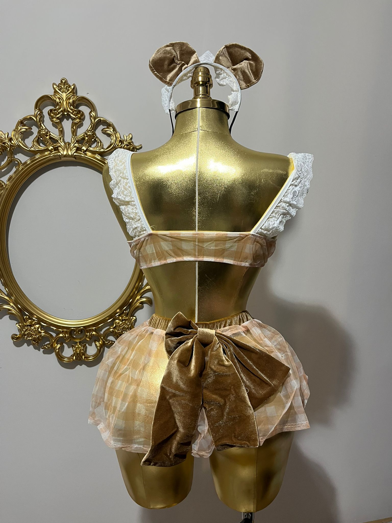 Teddybear Cosplay Kostüm Set