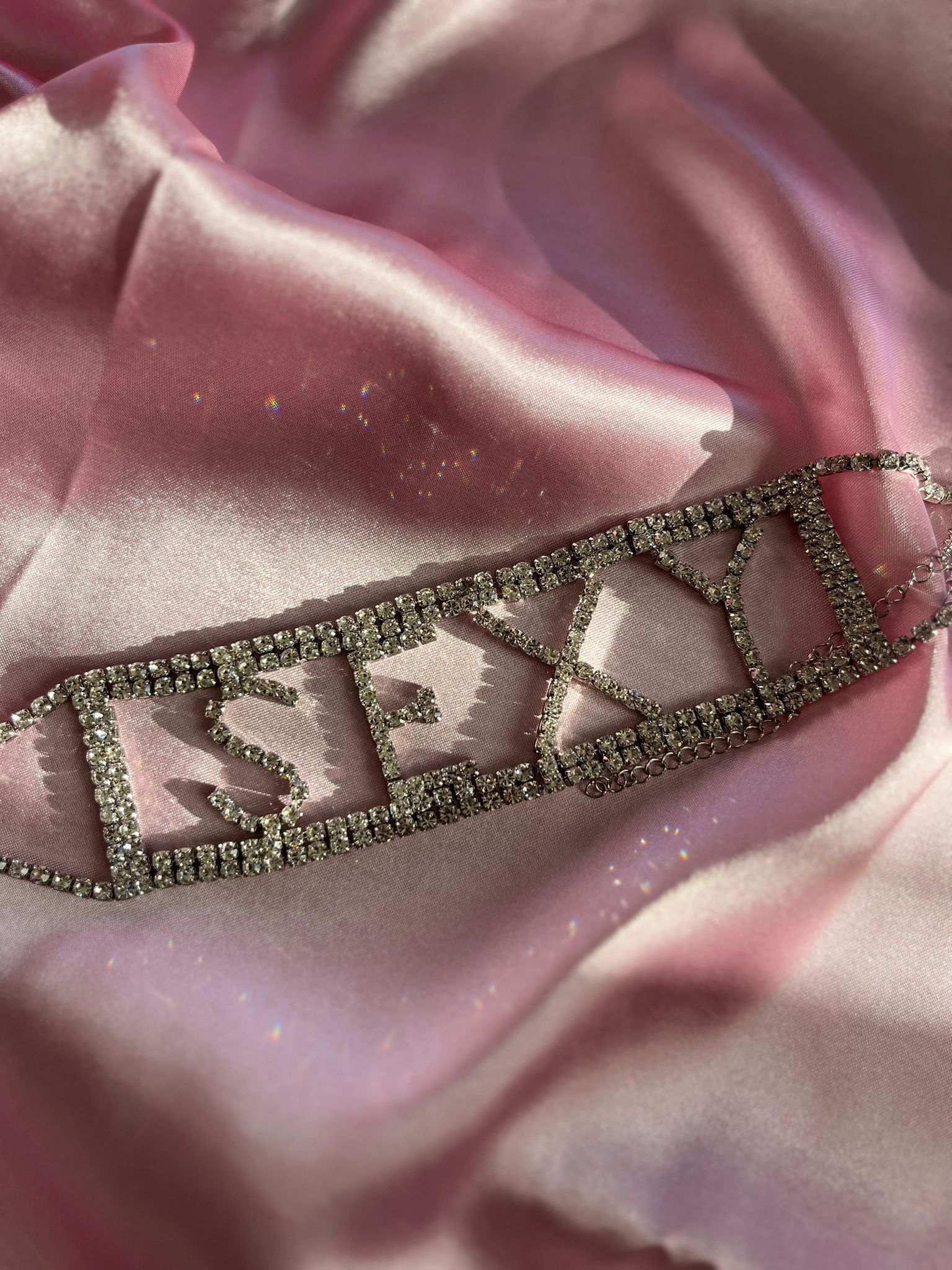 Premium Crystal Choker Kolye