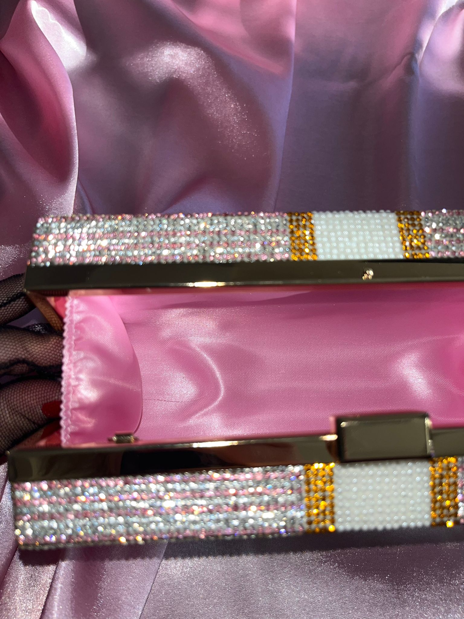 Premium Crystal Dolar Luxury Çanta