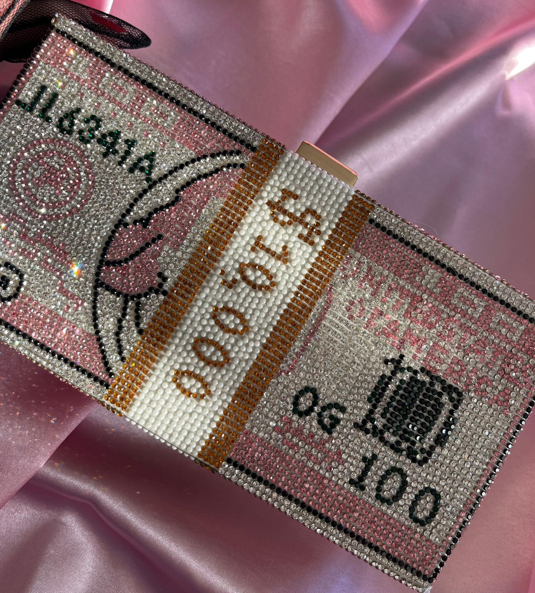 Premium Crystal Dolar Luxury Çanta