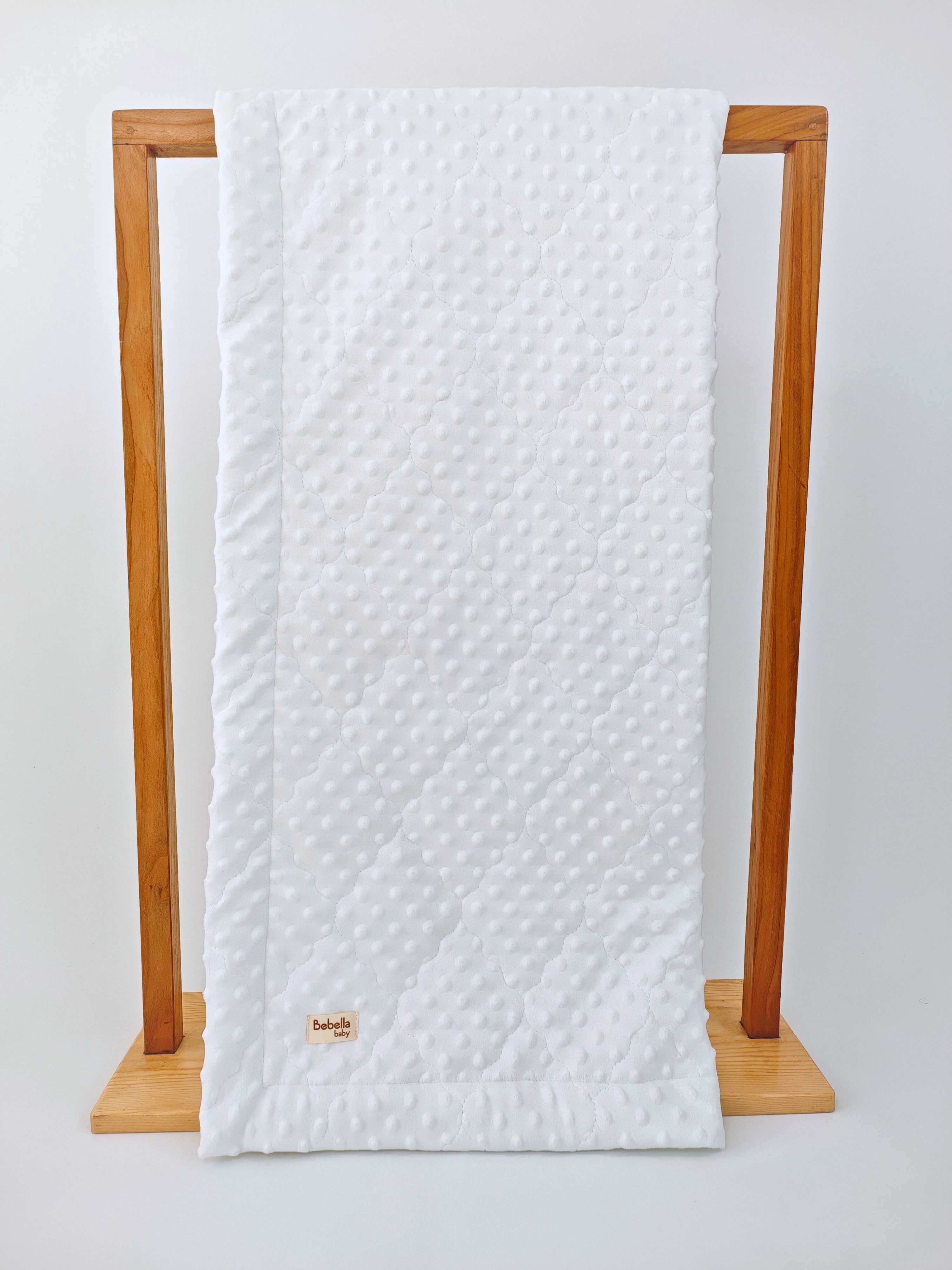 Bebella Nohut Kapitone Çift Taraflı Yenidoğan Battaniye 80x90 cm
