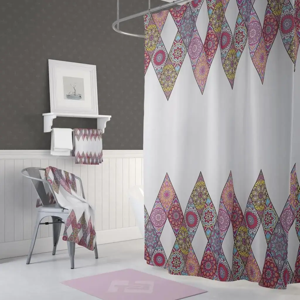 otel banyo perde - toptan duş perdesi - Zethome