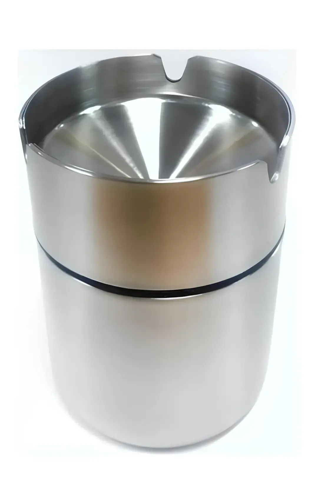 paslanmaz çelik kokusuz küllük – gümüş cafe küllük 9cm – Zethome