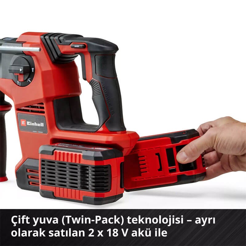 Kırıcı Delici Akülü (Akü Hariç) (EINHELL 4513983 TP-HD 36/30 Li BL +4 Solo)