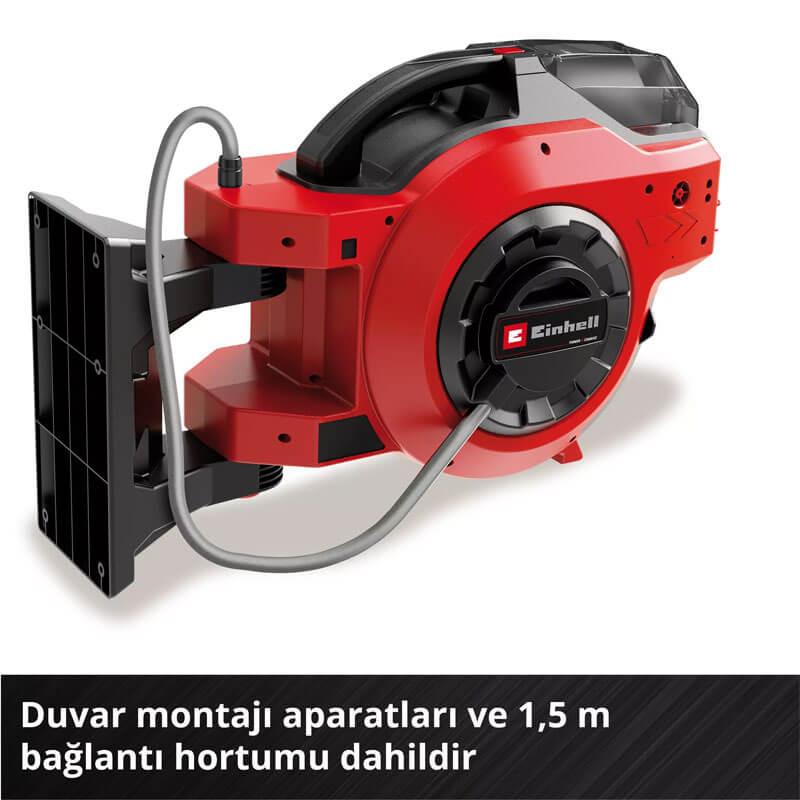 Hortum Makarası Akülü (Akü Hariç) (EINHELL 4173771 GE-HR 18/30 WH Li Solo)