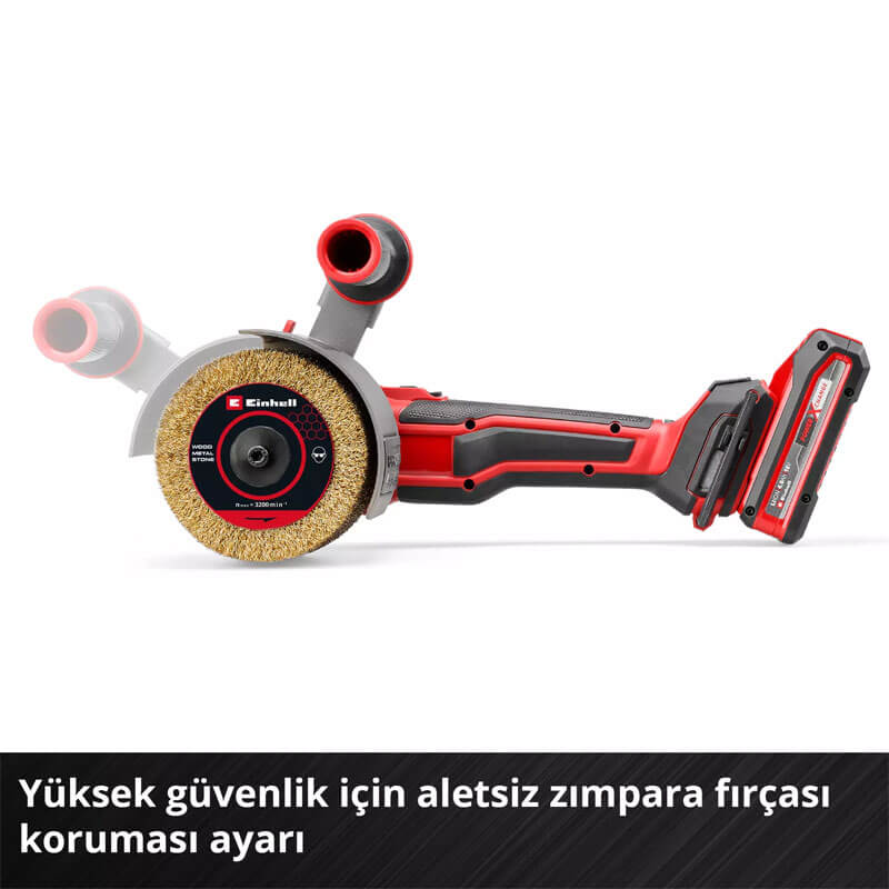Silindir Zımpara Akülü (Akü Hariç) (EINHELL 4468000 TP-BR 18/32 Li BL Solo)