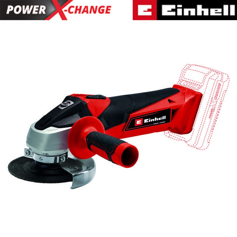 Avuç Taşlama Akülü (Akü Hariç) (EINHELL 4431130 TC-AG 18/115 Li Solo)