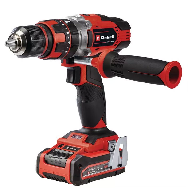 Makine Seti Akülü (2 x 3.0 Ah Plus) (EINHELL 4257242 TE-TK 18/3 Li +2 (CD+AG+HD))