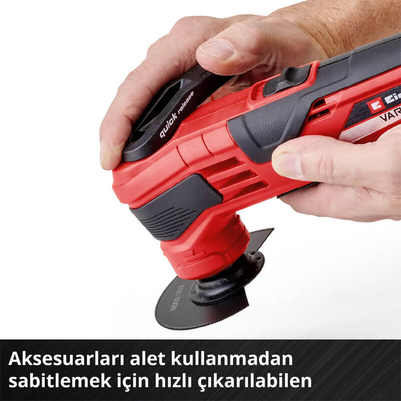 Raspalama Akülü (Akü Hariç) (EINHELL 4465160 VARRITO Solo)