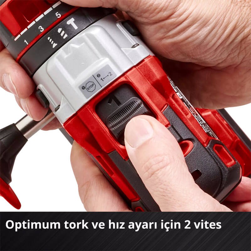 Darbeli Matkap Akülü (Akü Hariç) (EINHELL 4513860 TE-CD 18 Li-i Brushless Solo)