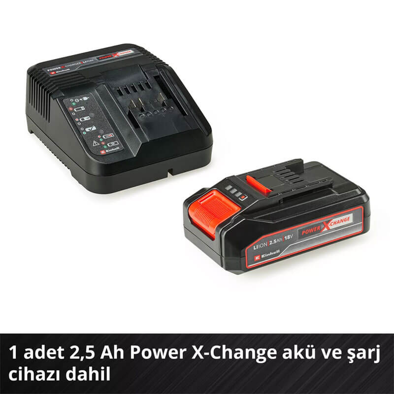 Dekupaj Testere Akülü (1 x 2.5 Ah) (EINHELL 4321280 TC-JS 18/70 Li)