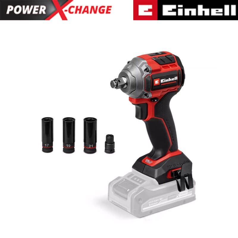 Darbeli Somun Sıkma Makinesi Akülü (Akü Hariç) (260 Nm) (EINHELL 4510090 TP-CW 18/260-C Li BL Solo)