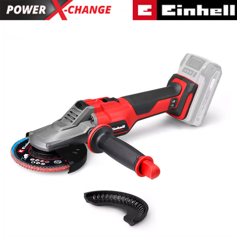 Avuç Taşlama Akülü (Akü Hariç) (EINHELL 4431175 TP-AG 18/125 F Li BL Solo)