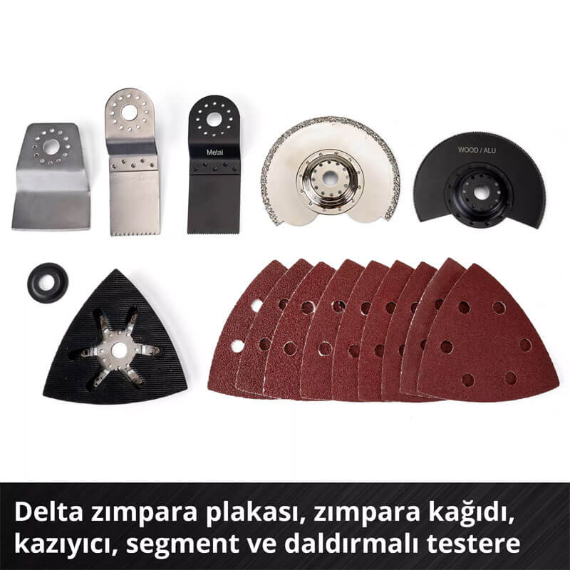 Raspalama Akülü (Akü Hariç) (EINHELL 4465160 VARRITO Solo)