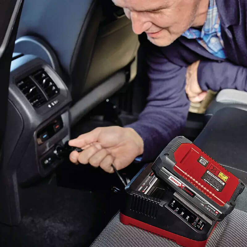 PXC Akü Şarj Cihazı Çakmaklık Girişli PXC Batterycharger 3A (EINHELL 4512113)