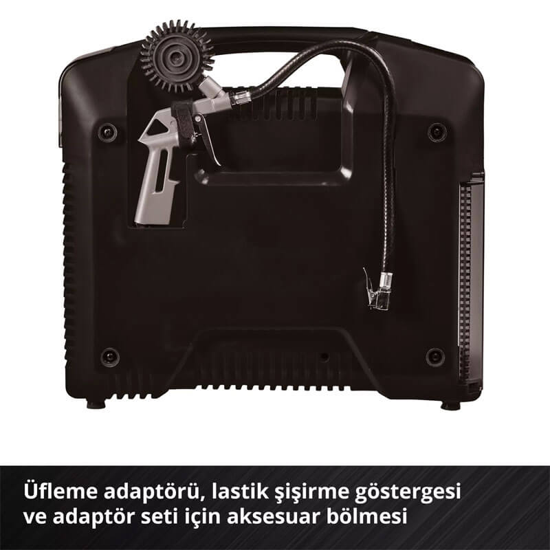 Hava Kompresörü Akülü (Akü Hariç) (8 Bar) (EINHELL 4020440 TE-AC 36/8 Li OF Set Solo)