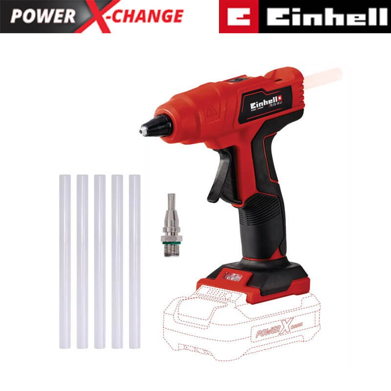 Silikon Mum Tabancası Akülü (Akü Hariç) (EINHELL 4522200 TE-CG 18 Li Solo)