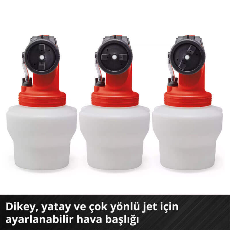 Boya Tabancası Akülü (Akü Hariç) (EINHELL 4260040 TE-SY 18/90 Li-Solo)