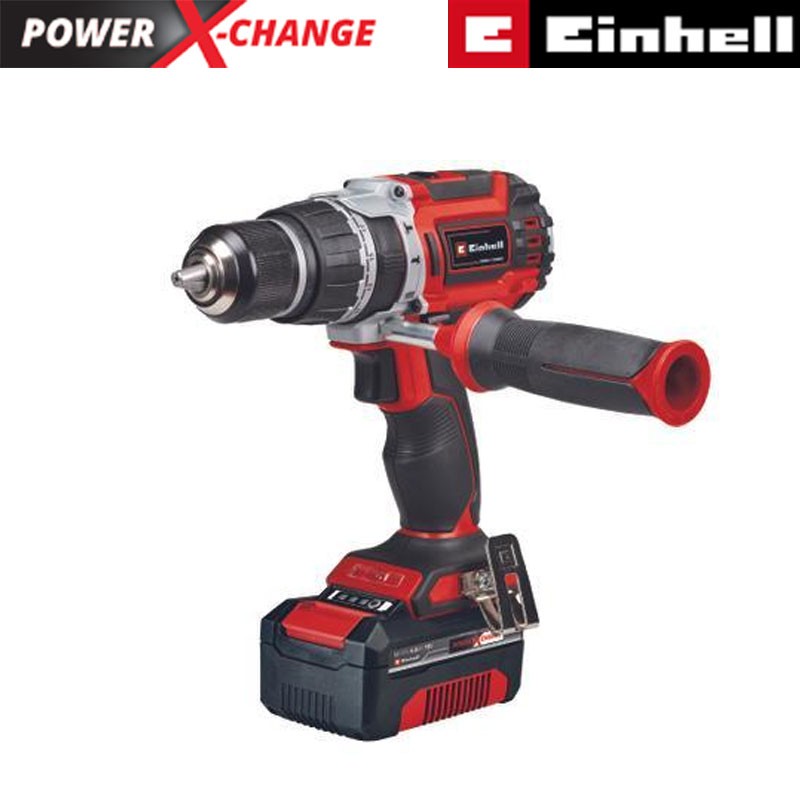 Darbeli Matkap Akülü (2 x 4.0 Ah) (EINHELL 4514208 TP-CD 18/60 Li-i BL) (ÇANTALI)