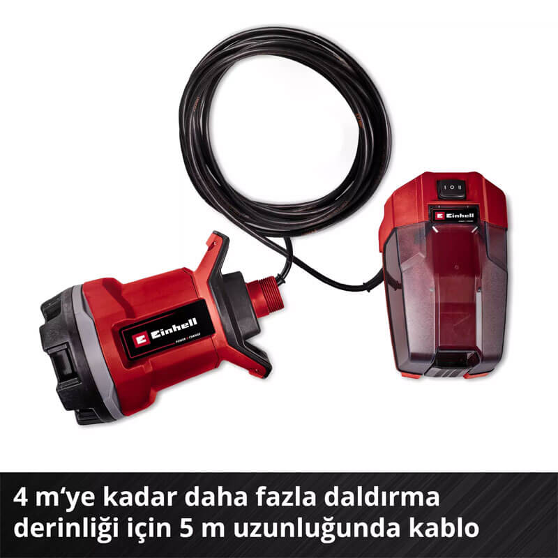 Kirli Su Pompası Akülü (Akü Hariç) (EINHELL 4181580 GE-DP 18/25 Li Solo)