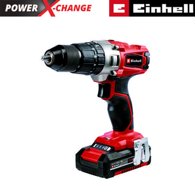 Darbeli Matkap Akülü (2 x 1.5 Ah) (EINHELL 4513834 TE-CD 18/2 Li-i Kit)