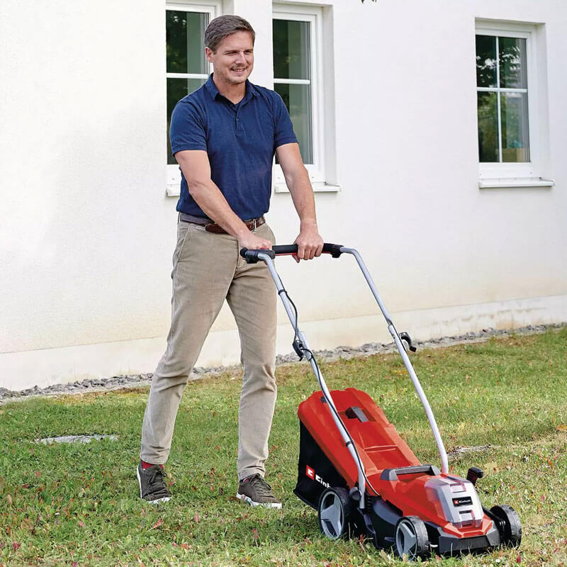 Çim Biçme Makinesi Akülü (Akü Hariç) (EINHELL 3413266 GE-CM 18/33 Li Solo)