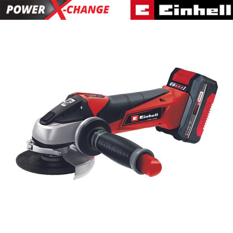 Avuç Taşlama Akülü (1 x 4.0 Ah) (EINHELL 4431134 TE-AG 18/115 Li) (ÇANTALI)