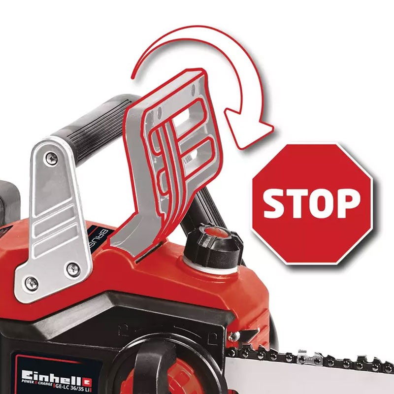 Ağaç Kesme Makinesi Akülü (Akü Hariç) (EINHELL 4501780 GE-LC 36/35 Li Solo)