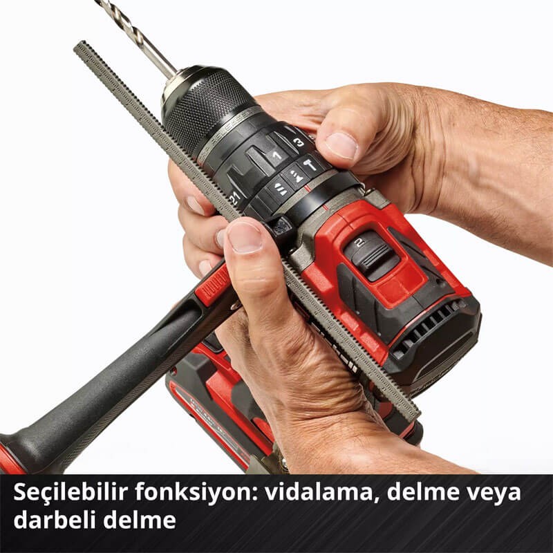 Darbeli Matkap Akülü (Akü Hariç) (120 Nm) (EINHELL 4514310 TP-CD 18/120 Li-i BL Solo)