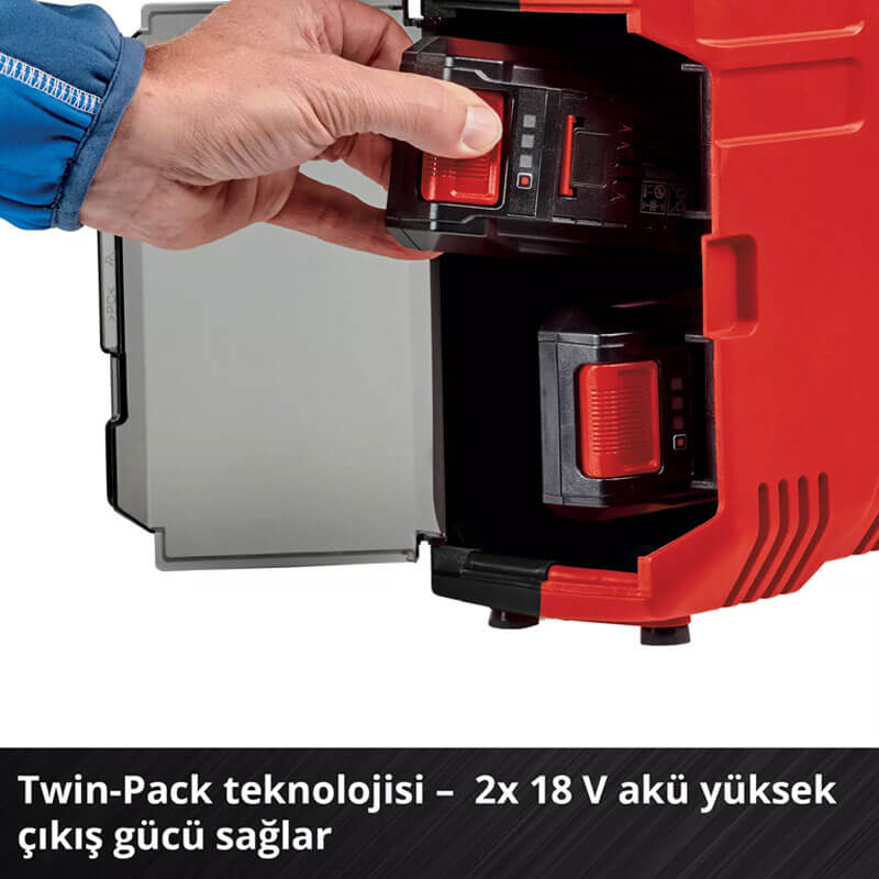 Hava Kompresörü Akülü (Akü Hariç) (8 Bar) (EINHELL 4020440 TE-AC 36/8 Li OF Set Solo)