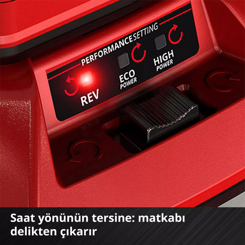 Toprak Burgu Makinası Akülü (Akü Hariç) (96 Nm) (EINHELL 3437000 GP-EA 18/150 Li BL Solo)
