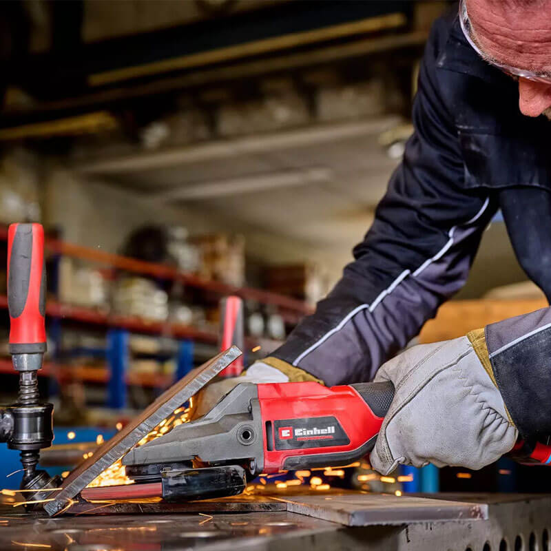 Avuç Taşlama Akülü (Akü Hariç) (EINHELL 4431175 TP-AG 18/125 F Li BL Solo)