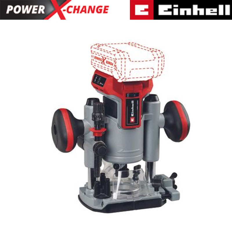 Freze Akülü (Akü Hariç) (EINHELL 4350411 TP-RO 18 Li BL Solo)