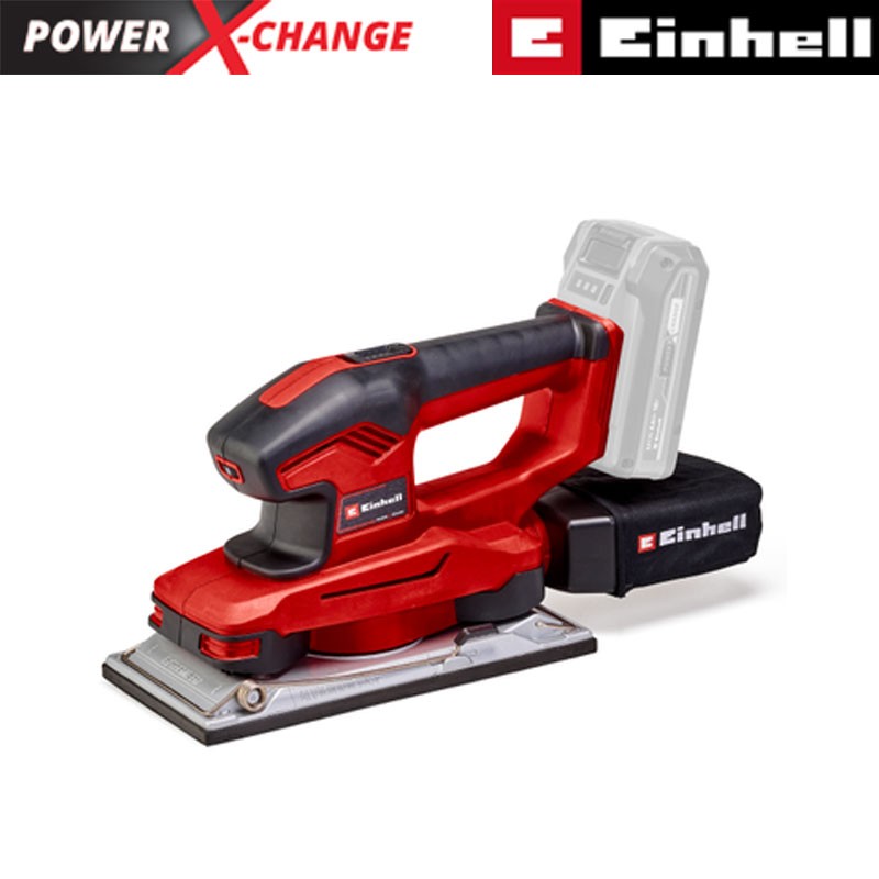 Titreşim Zımpara Akülü (Akü Hariç) (EINHELL 4460720 TE-OS 18/230 Li Solo)