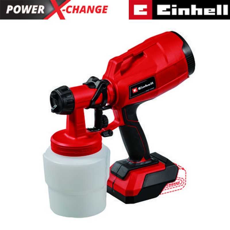 Sprey Boya Tabancası Akülü (Akü Hariç) (EINHELL 4260025 TC-SY 18/60 Li Solo)