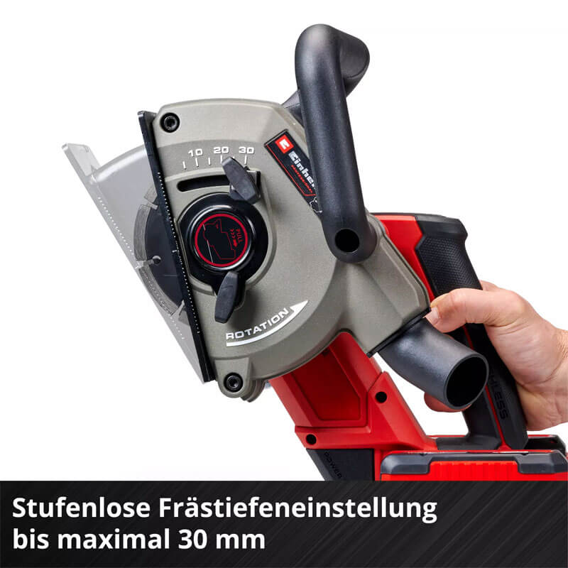 Kanal Açma Makinesi Akülü (Akü Hariç) (EINHELL 4350800 TP-MA 36/30 Li BL Solo)