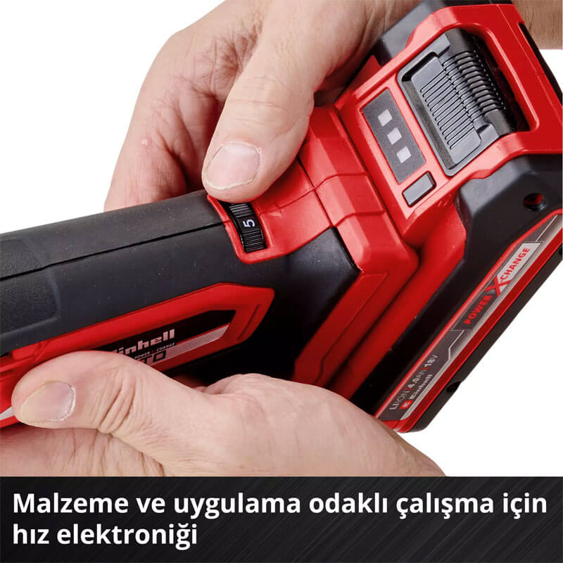 Raspalama Akülü (Akü Hariç) (EINHELL 4465160 VARRITO Solo)