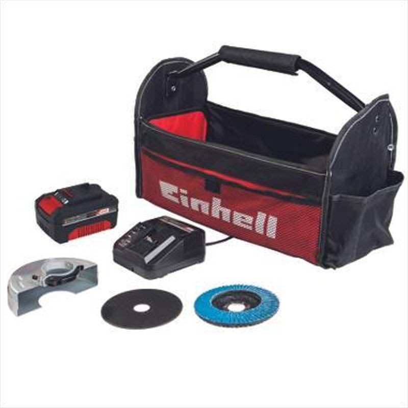 Avuç Taşlama Akülü (1 x 4.0 Ah) (EINHELL 4431134 TE-AG 18/115 Li) (ÇANTALI)