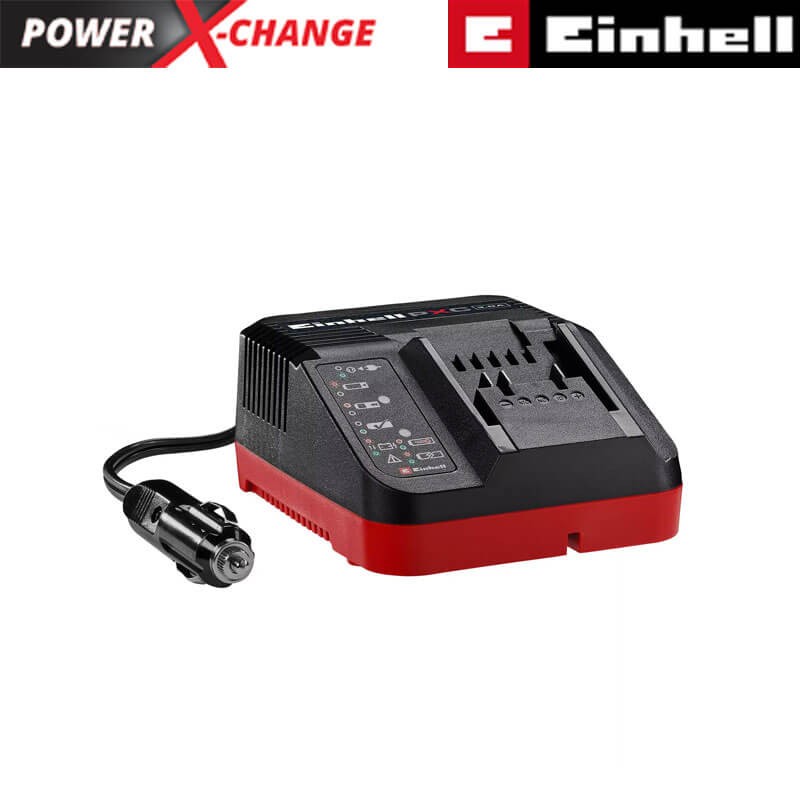 PXC Akü Şarj Cihazı Çakmaklık Girişli PXC Batterycharger 3A (EINHELL 4512113)