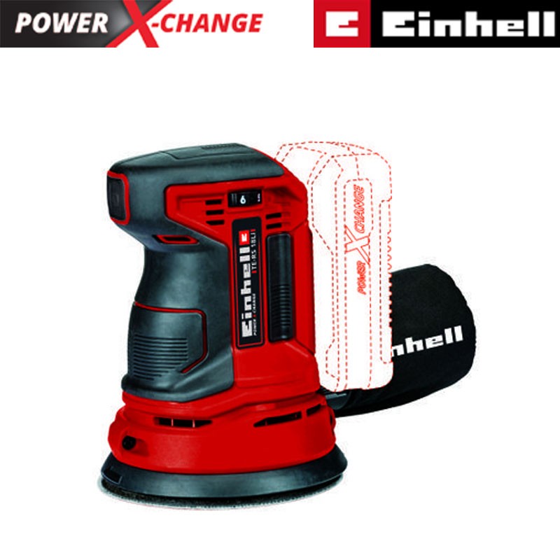 Eksantirik Zımpara Akülü (Akü Hariç) (EINHELL 4462010 TE-RS 18 Li Solo)