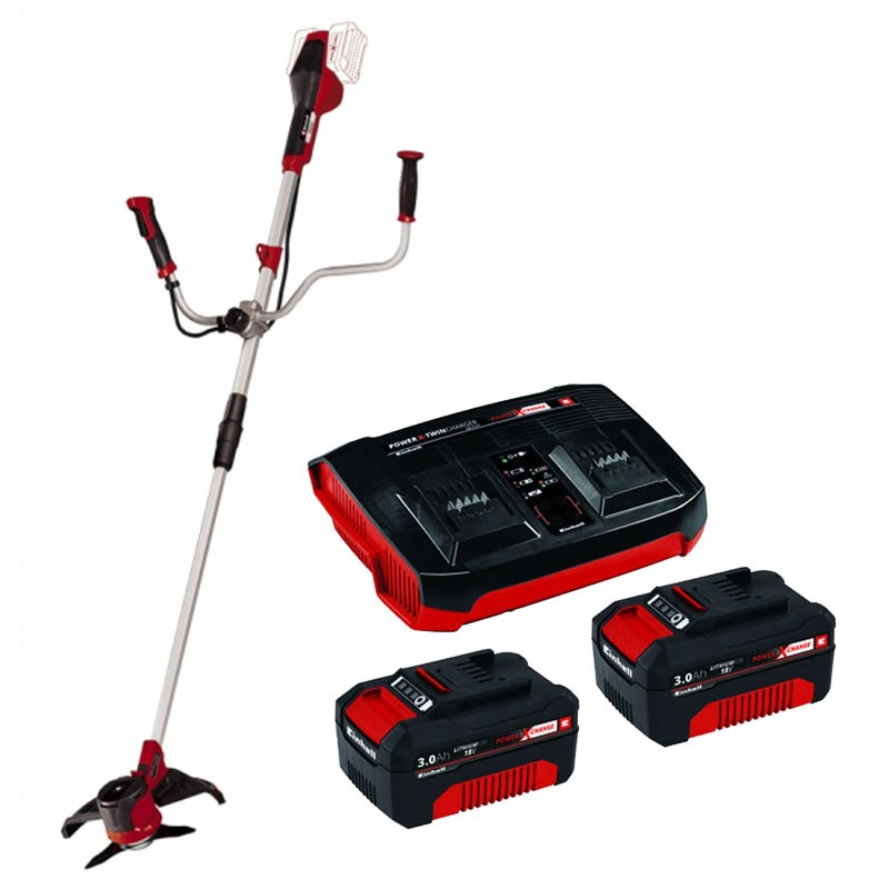 Çalı Tırpanı Kit Akülü (2 x 3.0 Ah) (EINHELL 3411323 AGILLO Kit)