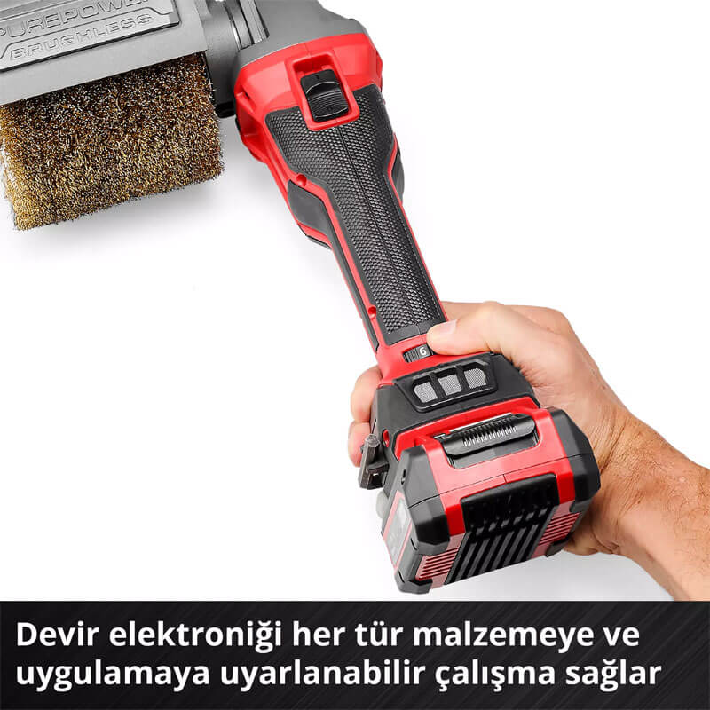Silindir Zımpara Akülü (Akü Hariç) (EINHELL 4468000 TP-BR 18/32 Li BL Solo)