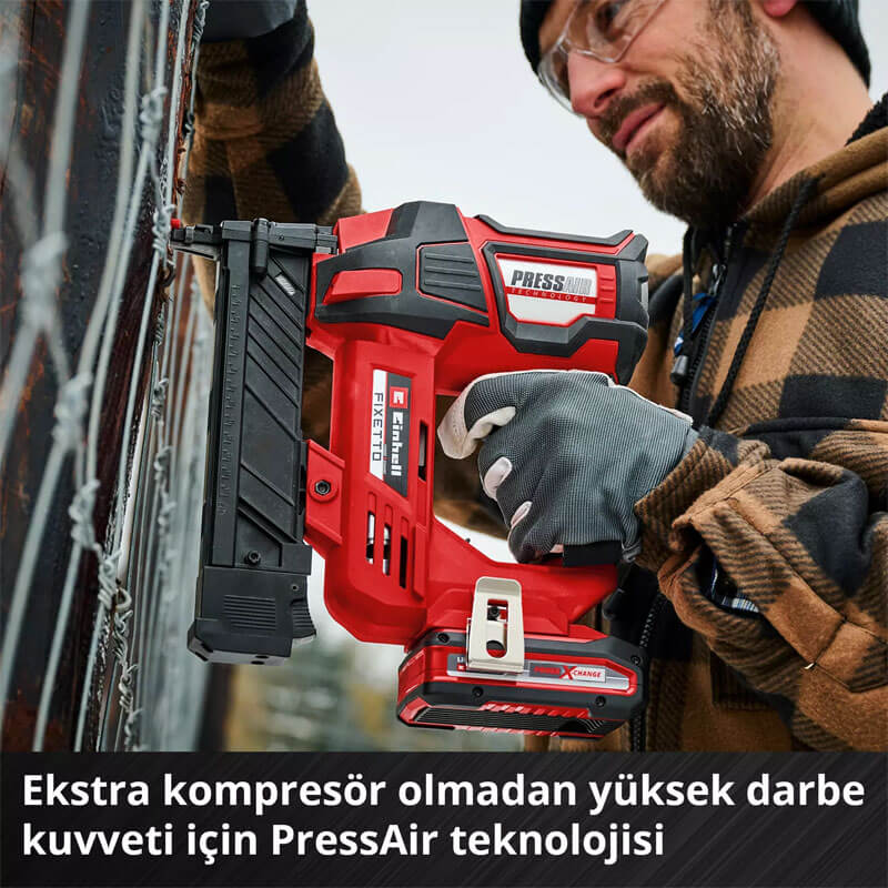 Zımba Akülü (Akü Hariç) (EINHELL 4257785 FIXETTO 18/40 S Solo)