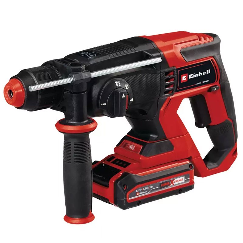 Makine Seti Akülü (2 x 3.0 Ah Plus) (EINHELL 4257242 TE-TK 18/3 Li +2 (CD+AG+HD))