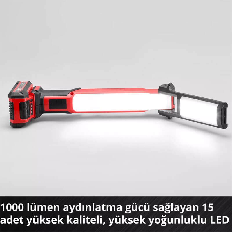 Aydınlatma Akülü (Akü Hariç) (5700 K) (EINHELL 4514180 TE-CL 18/1000 S Li Solo)