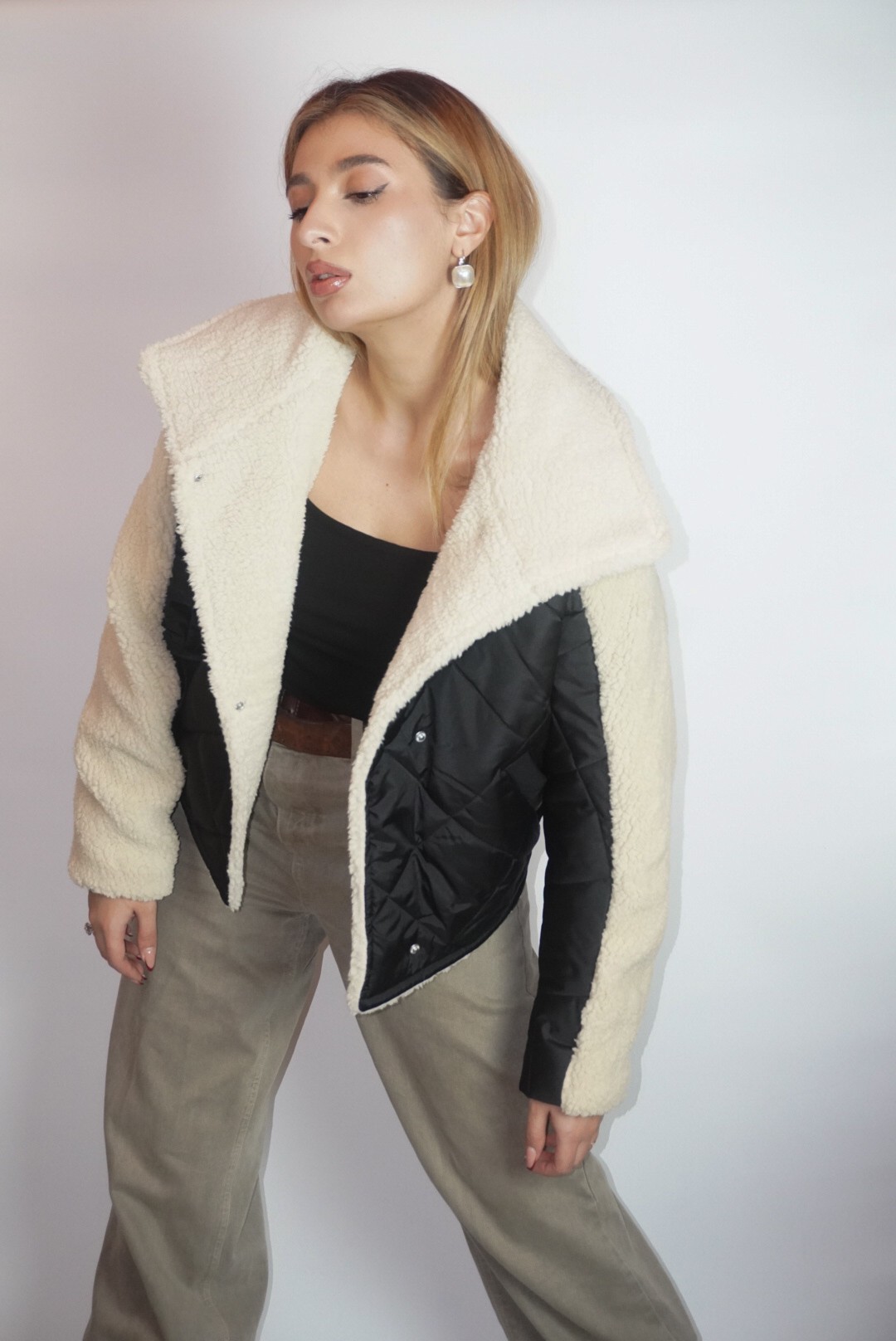 Shearling Puffer