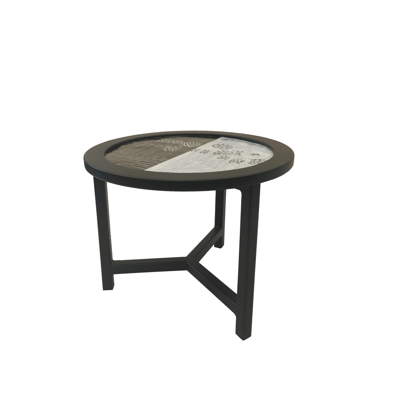 Natural Side Table 100% handmade. Limited Edition