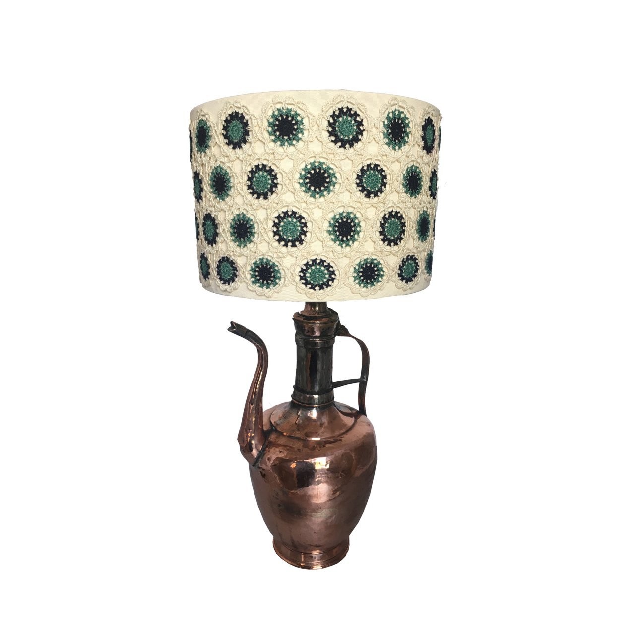 Copper Pitcher Lampshade 100% handmade.Limited Edition