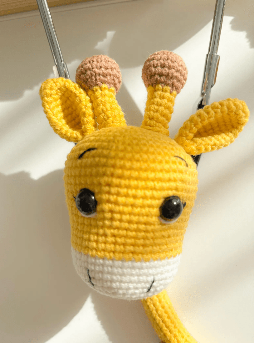 giraffe-stethoscope-cover-handmade-cute-accessory-doctor-gift